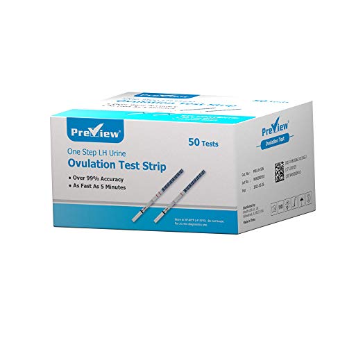 Preview Ovulation (LH) Rapid Test Detection for Home Self-Checking Urine Test - 50-Count