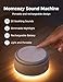 Momcozy Sound Machine for Baby-20 Soothing Sounds & Touch Warm Light Portable White Noise for Kids & Adults for Sleeping Timer and Memory | Ideal Travel Companion & Nursery Must-Have