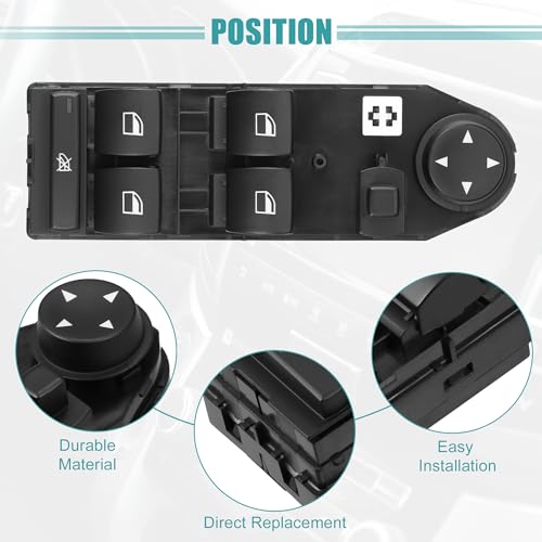 Interrupteur de vitre pour corriger un blocage de commande sur BMW X3 - 6
