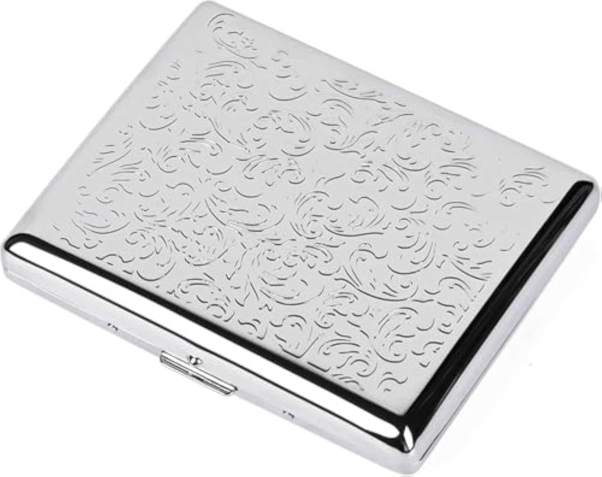 Victorian Style Metal Cigarette Holder Case for Men
