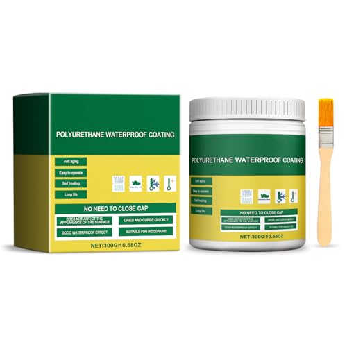 Glue Sellador Impermeable Transparente, Sellador Invisible Impermeable, Waterproof Insulating Sealant,Fácil de Usar para Techos, Baños, Ventanas, Piscinas y Más (300G)