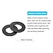 uxcell Carbon Steel Flat Washer Fits M10 Bolts, 25pcs M10 x 20 x 2mm Black Oxidized Grade 8.8 Alloy Steel Fasteners for Mechanical Industry