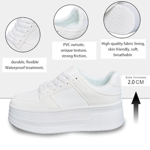 Classic Fashion Sneakers,Slip-Resistant and Durable, Casual Sports Shoes,Breathable and Lightweight, Minimalist White Shoes4