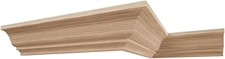 Sample - WM45-3 11/16"H x 3 3/4"P x 5 1/4"F x 6"L Americraft Solid Hardwood Stain Grade Crown Moulding