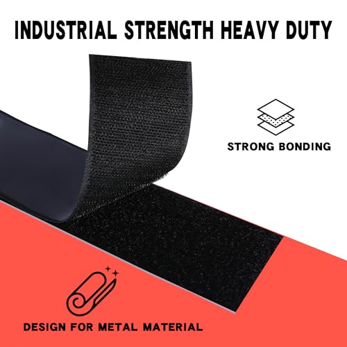 SATONE Pedalboard Mounting Tape Hook and Loop Strips with Adhesive