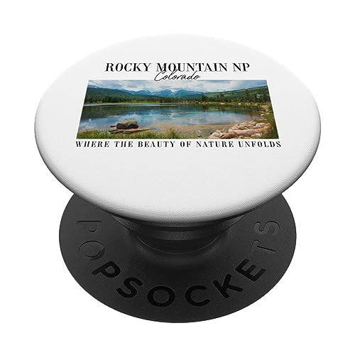 Senderismo Parque Nacional de las Montañas Rocosas Colorado PopSockets PopGrip Intercambiable