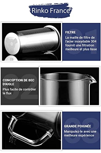 RINKO FRANCE Pack of 1.5 L Water Jug with 50 EM Ceramic Beads 100% Organic Natural Purification of Drinking Water with Bamboo Tongs and E-Book Included - Image 3