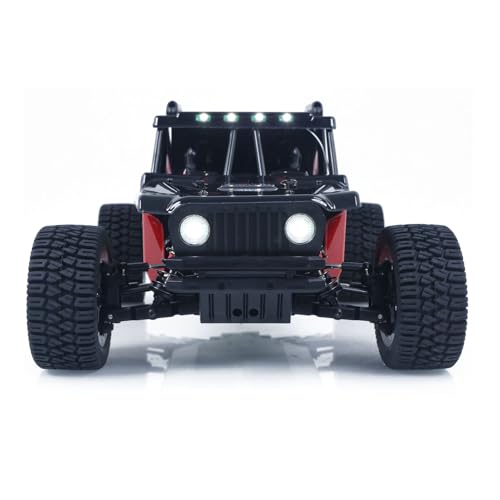 Image of 1 /10 Radio Control Desert Truck 1003 4WD Electric RC Off Road Car Metal Motor Base Light System Gyro Remote Controller 80KM /H Hobby Grade Model for Adult