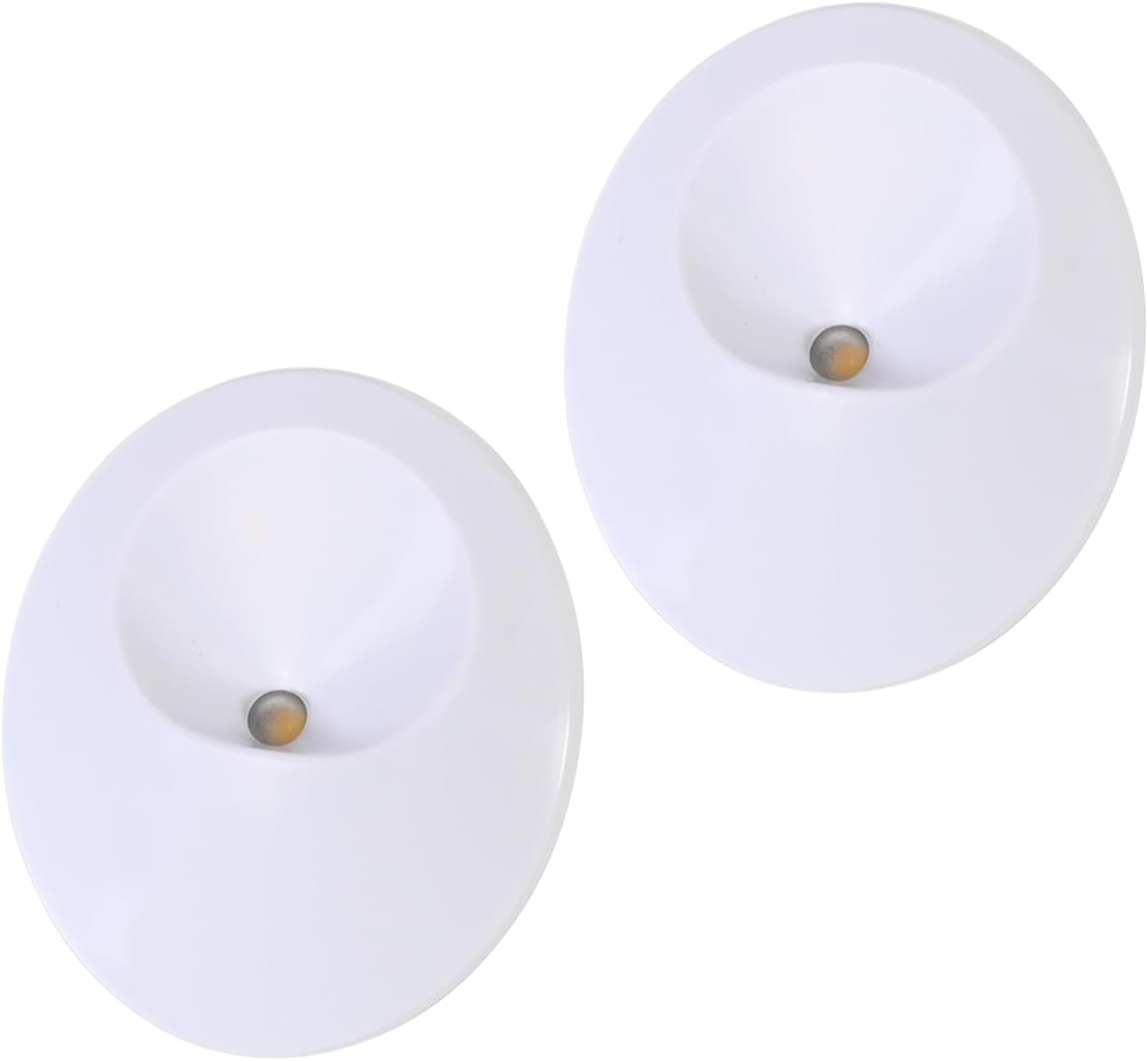 Two installations-WR55X11132 WR55X25754 Refrigerator Led Light and Cover Assembly for GE Refrigerator LED Light 3033142 AP5646375 PS4704284（White）