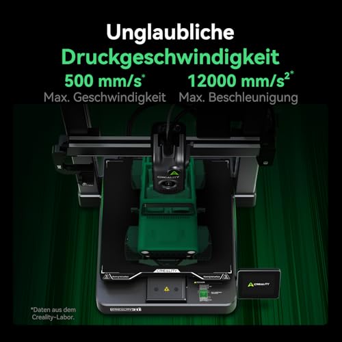 Creality Hi 3D Drucker 2025, 500 mm/s max. Hochgeschwindigkeit, 260×260×300 mm, Auto-Leveling, mit Kamera & Filamentsensor, vormontiert, anfängerfreundlich – Bild 4