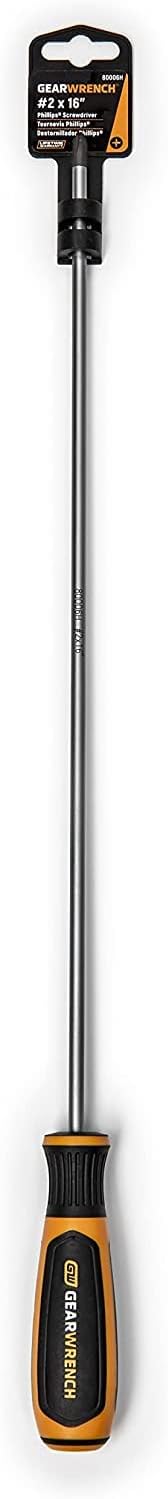 GEARWRENCH #2 x 16" Phillips Dual Material Screwdriver - 80006H