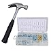 8oz Mini Claw Hammer with Tubular Rubber Handle Screw Nail Remover 10â€ Long