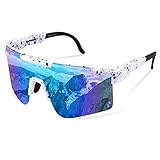 FEISEDY Sport Sonnenbrille Herren Fahrradbrille für Damen Sportbrille UV Schutz Radsportbrillen für Outdooraktivitäten B2837