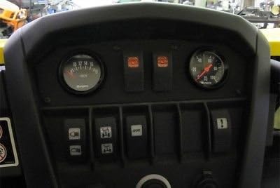Turnkey Utv Mcdpvar(1)-B Aluminum (2) Gauge / (2) Switch Panel ( Black ) Version #1 ~New