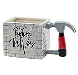 roger waters pink floyd white helmets  Close Up Pink Floyd Tasse 3D The Wall Hammer und Mauer - grau, Bedruckt, aus Keramik, in attraktiver Geschenkbox