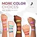 Face Paint Kit for Kids – Twin Palette with 12 Split Cake Colors, 3 Brushes & 5 Reusable Stencils – Non-Toxic, Paraben-Free, Easy to Use & Wash Off – Ideal for Parties, Halloween & Playtime.