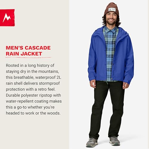 Image of MARMOT Men's Cascade Durable & Waterproof Rain Jacket