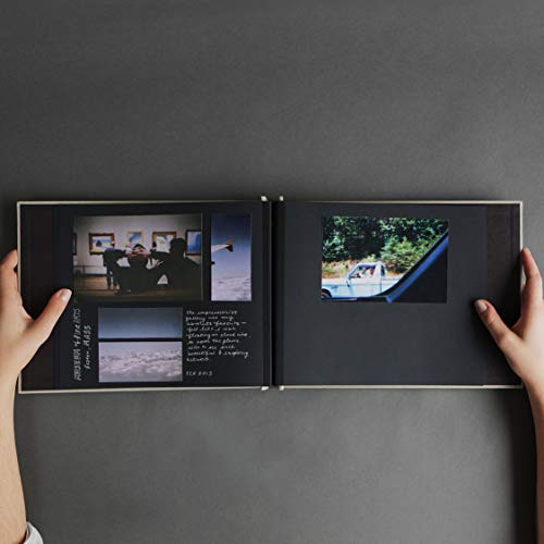 Kolo Newport 8.5" X 11" Refillable Scrapbook, Ideal For Wedding Albums And Baby Books, Black #TOP2