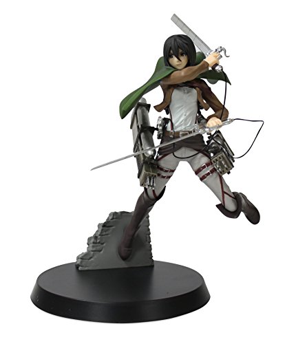 Sega On Titan Survey Corps 7" Mikasa Ackerman Action Figure With 3D Maneuver Gear #TOP1