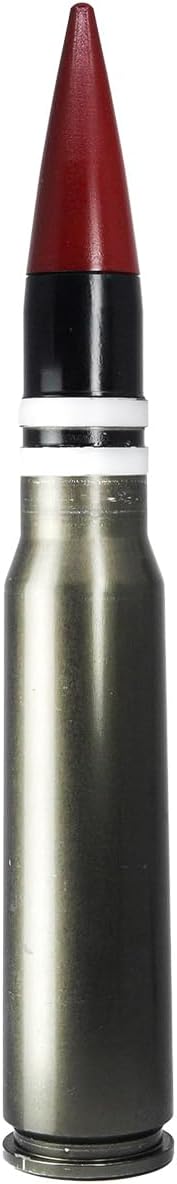 General Dynamics 30mm Round Fired by The A-10 Warthog Thunderbolt II Dummy Round Inert