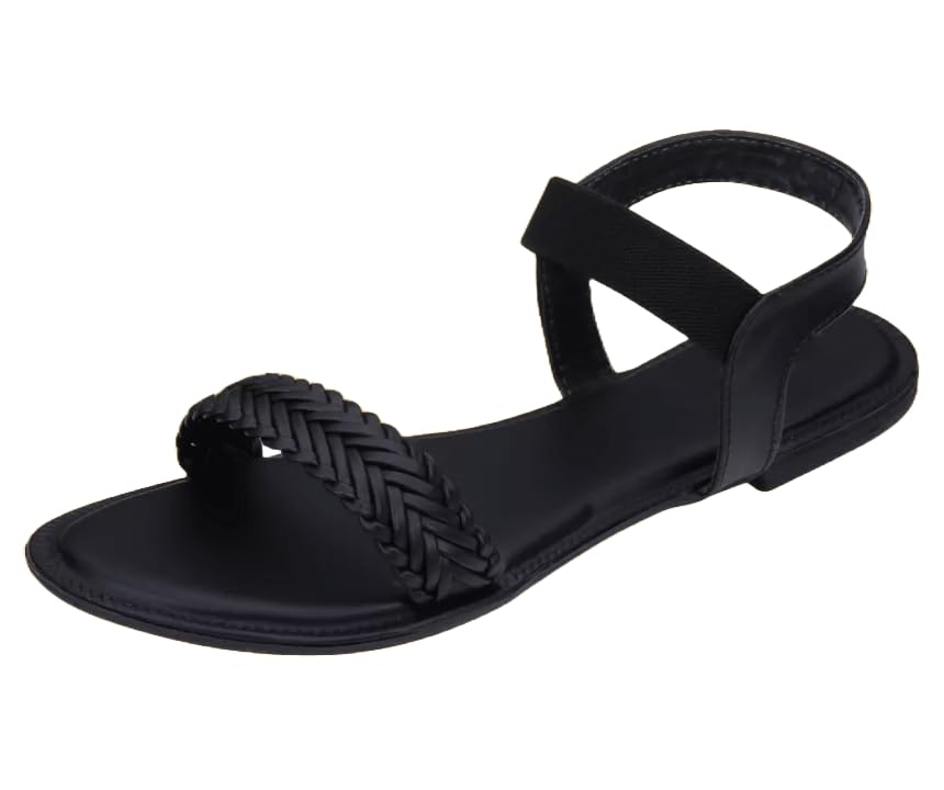 Image of Women Multicolor Flats () BZ Trend SL E Black Size 7