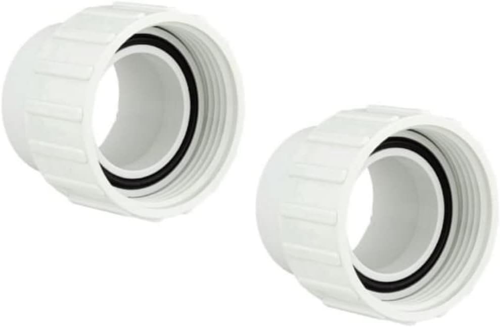 Hot Tub Compatible with Coleman Spas Pump Union 1.5" 2 PK DIY100629-2