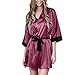 Ropa de Dormir 2019 Mujer, Media Manga Pijamas de una Pieza Cuello...