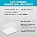 Clear Dry Erase Board Paper-Whiteboard for Fridge-Clear Contact Paper Sheets for Wall-Adhesive Dry Erase Board Sticker for Desk/Refrigerator/Office/Classroom/Wallpaper(8.27''X11.69''X2 Pcs)