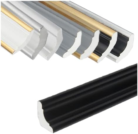 Selbstklebende Zierleisten Gold - 8mm X 6m D-Form Für Möbel & Wände