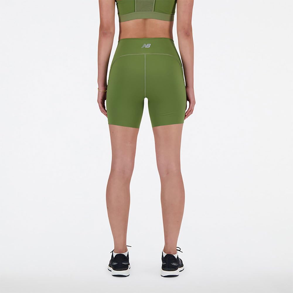 New Balance Nb Sleek Pocket High Rise Short 6" - Shorty Kobiety