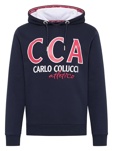 Carlo Colucci Herren Hoodie - DAmante mehrfarbig