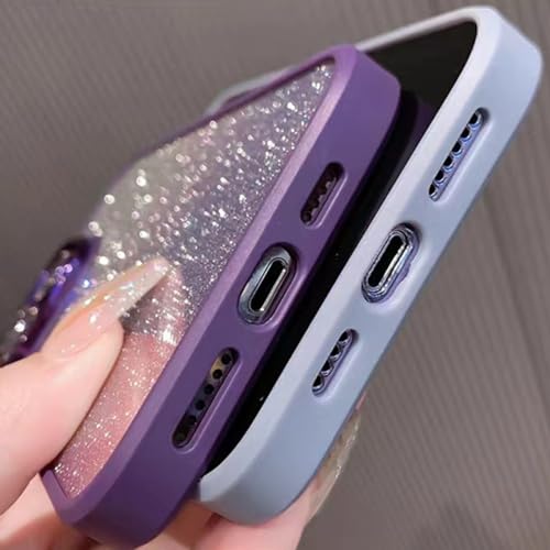 Coque acrylique rigide diamant pour iPhone 15 avec contour noir de prestige