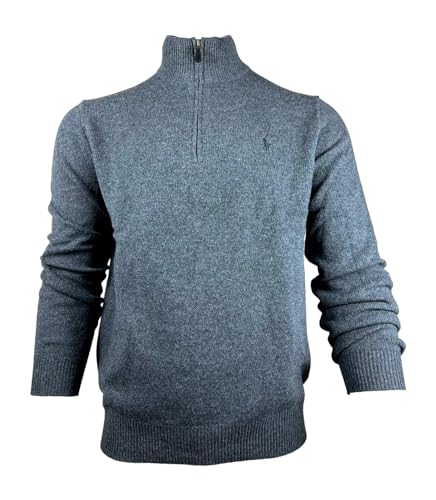 POLO RALPH LAUREN Men's Quarter-Zip Wool Blend Sweater2