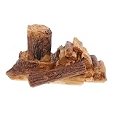 Ajout réaliste : cette souche d'arbre miniature est un excellent complément à la cheminée de votre maison de poupée, créant une atmosphère réaliste et chaleureuse. accessoire idéal pour un mini jardin féerique ou pour décorer une maison de poupée