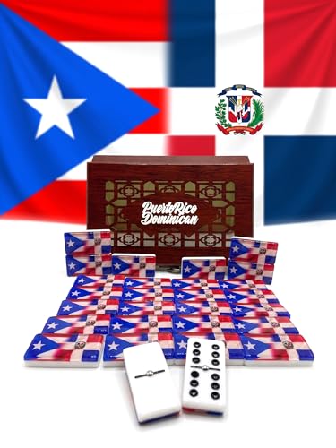 Set de Dominó Puerto Rico & República Dominicana Deluxe
