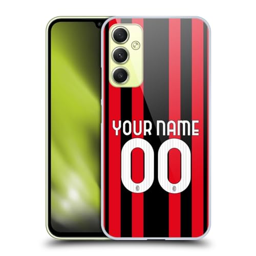 Coque AC Milan Samsung A34 5G maillot personnalisé pour supporter