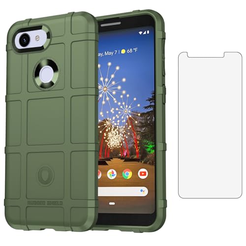 Coque Pixel 3a XL antichoc fine et verre trempé anti-rayures Asuwish
