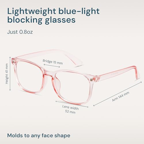 Image of Gaoye Eyewear Frames for Men - Blue Light Blocking Square Glasses, Anti UV Ray Computer Gaming, Blue Blockers for Women