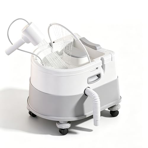 Bac à shampooing portable pour lit facilitant le lavage des cheveux