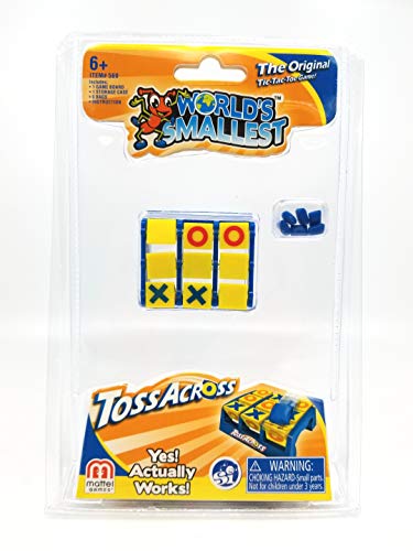 Super Impulse World's Smallest Miniatur Toss Across Cover