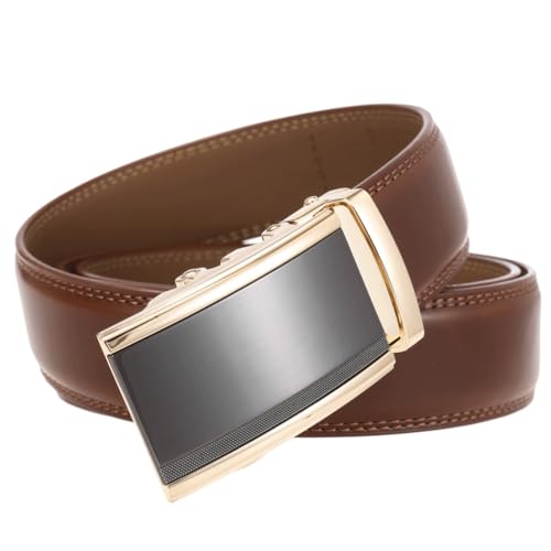 Business Belt Men's Belt Automatic Buckle Belt3