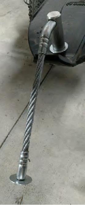 15-64290 Snowbike Ice Scratcher