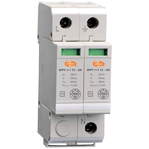 Image of Elmex AC Surge Protection Device - 320 V with 1+1 Pole