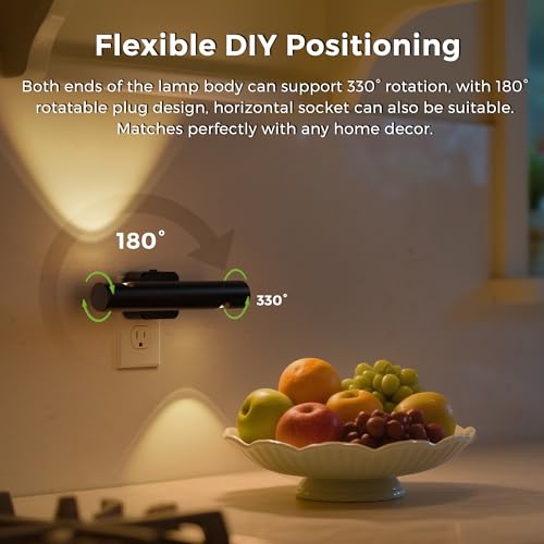 Luz Nocturna LED con Sensor Automático y Brillo Ajustable - 2 Paquetes - Image 3