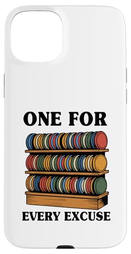 Funny Disc Golf Player One For Every Excuse �f�B�X�N�S���t �X�}�z�P�[�X iPhone 15 Plus �p