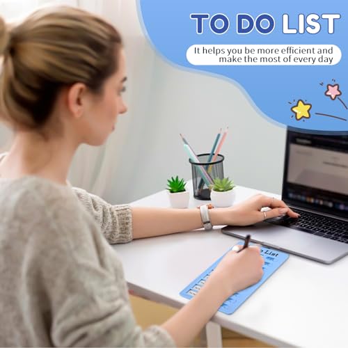 To Do Liste Kinder - 4 Stück Routine Planer 20x12cm, Aufgabentafe mit 20 Blanko Papier, Memo Checkliste Boards für Kinder Erwachsene für Zuhause Reisen Lernplanung Zeitplan Erinnerung