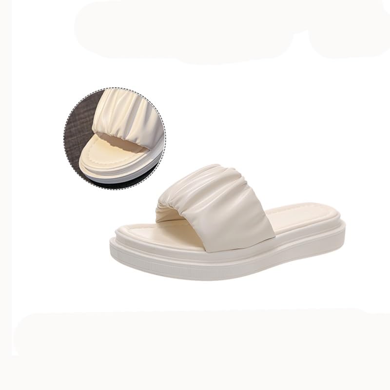 Comfortable Slippers for Women Wearing Thick Soled Sandals Versatile Beach Sandals3