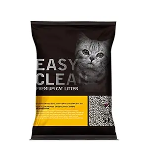 Puppy Tales Easy Clean Bentonite Cat Litter Fresh Scented (Lemon) 5Ltr