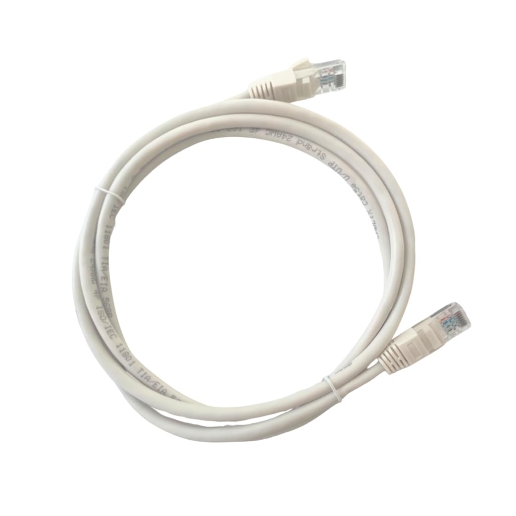 Cable de Red Cat 5E UTP Patch Cord 5ft Blanco