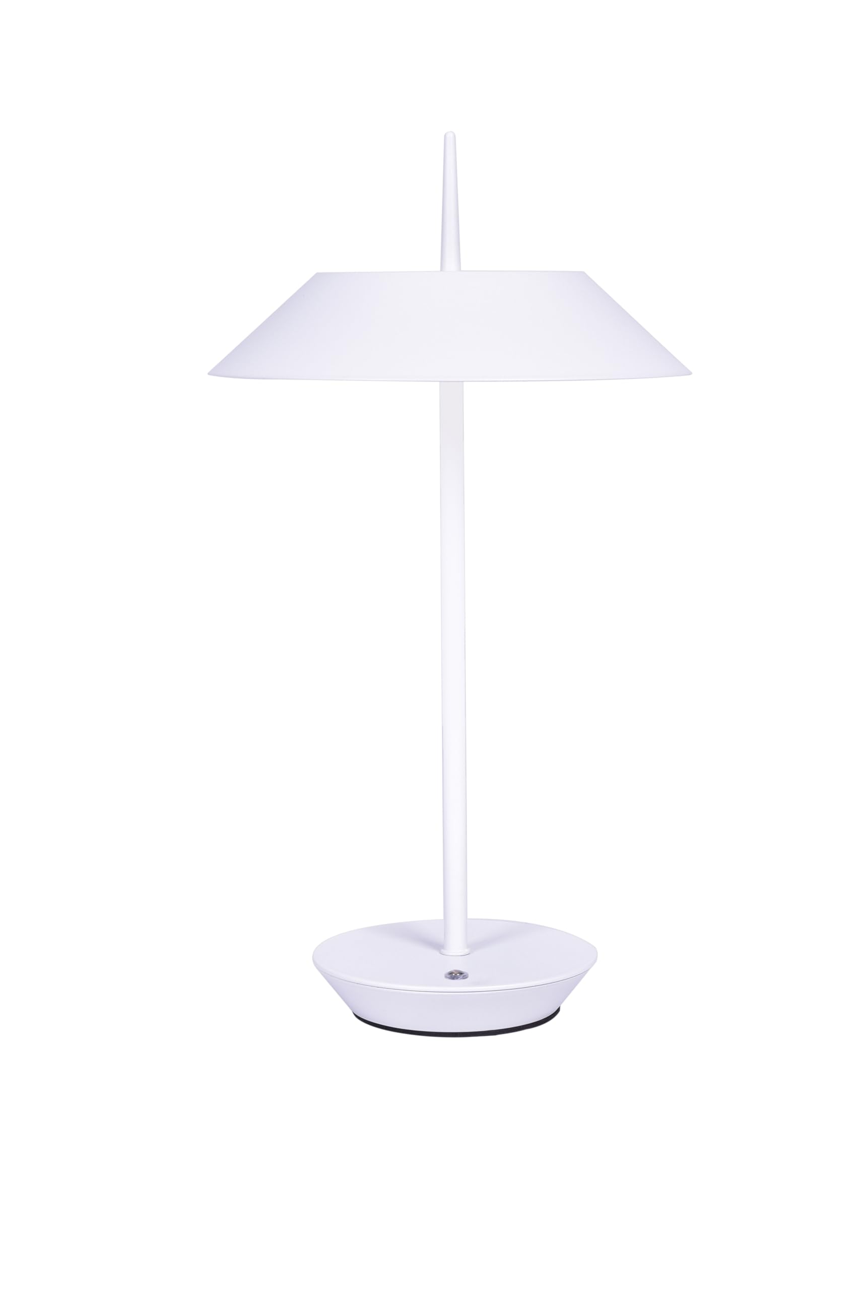 Tekled White Tekled® Eclipse Table Lamp 3 Lighting Colors Brightness | Dimmable Decorative Led With Touch Control |1800 Mah, Usb Rechargeable Desk Lamp| For Bedroom, Living Room, Cafe, Bar